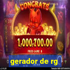 gerador de rg